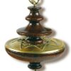 PENDULE MYSTICA EN BOIS PRECIEUX ET LAITON
