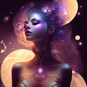 divine feminine, goddess, inner goddess, grace, beauty, cosmos, serenity, angel, peace, meditation, spiritual, digital art, mystical, divine, sacred, zen, bliss, space, stars, ecstasy, celestial, ai generated, divine feminine, goddess, goddess, goddess, goddess, goddess, meditation, divine, bliss